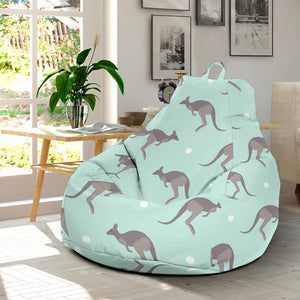 Kangaroo Pattern Background Bean Bag Cover