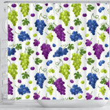 Grape Pattern Shower Curtain Fulfilled In US
