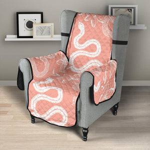 Snake lilies flower pattern Chair Cover Protector