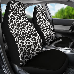 Cow Animal Print Car Seat Covers
