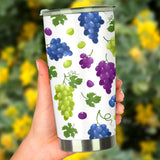Grape Pattern Tumbler