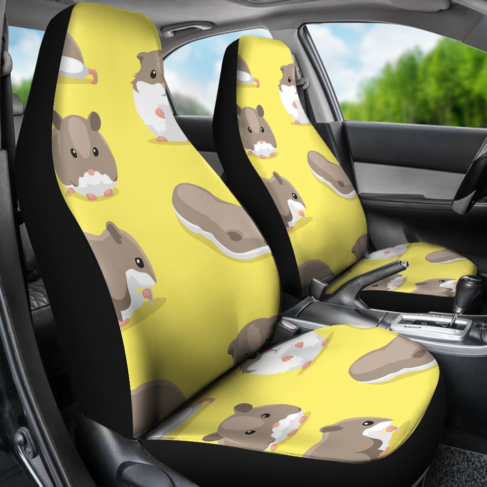 Cute Hamster Pattern Universal Fit Car Seat Covers