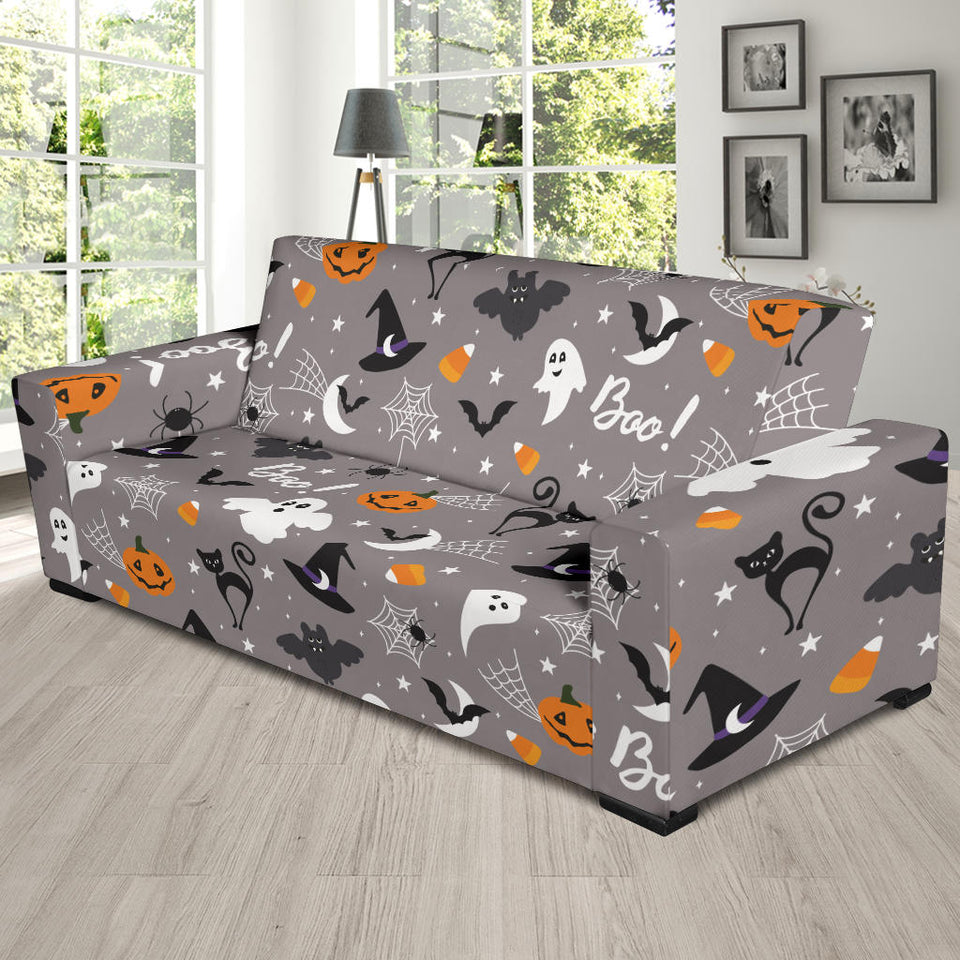 Halloween Design Pattern Sofa Slipcover