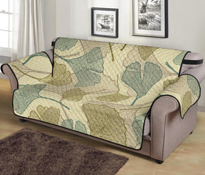 Ginkgo leaves design pattern Sofa Cover Protector