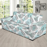 Shell Polynesian Tribal  Sofa Slipcover