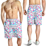 Darts Pattern Print Design 01 Men Shorts