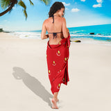 Strawberry Texture Skin Pattern Sarong