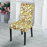 Popcorn Pattern Print Design 03 Dining Chair Slipcover