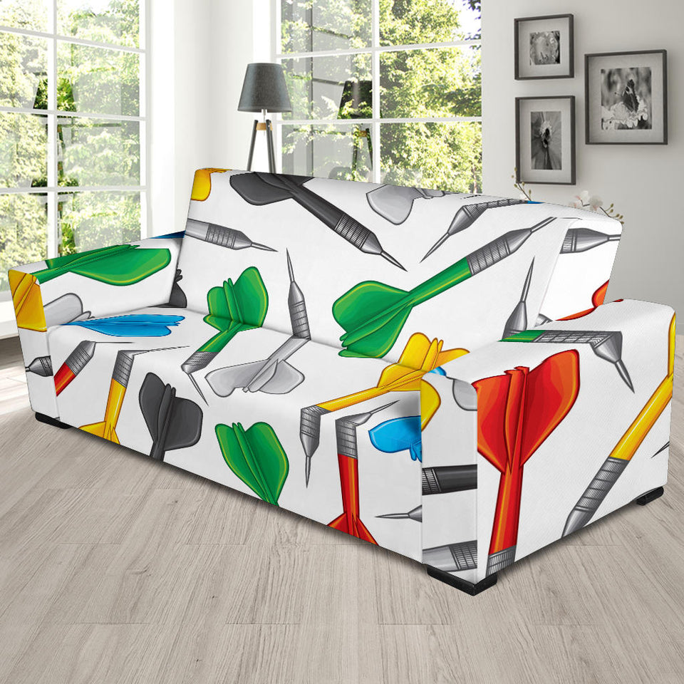 Darts Pattern Print Design 03 Sofa Slipcover