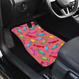 Colorful Wrapped Candy Pattern  Front Car Mats