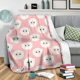 Cute Sheep Pattern Premium Blanket