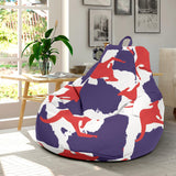 Kangaroo Australian Pattern Bean Bag Cover