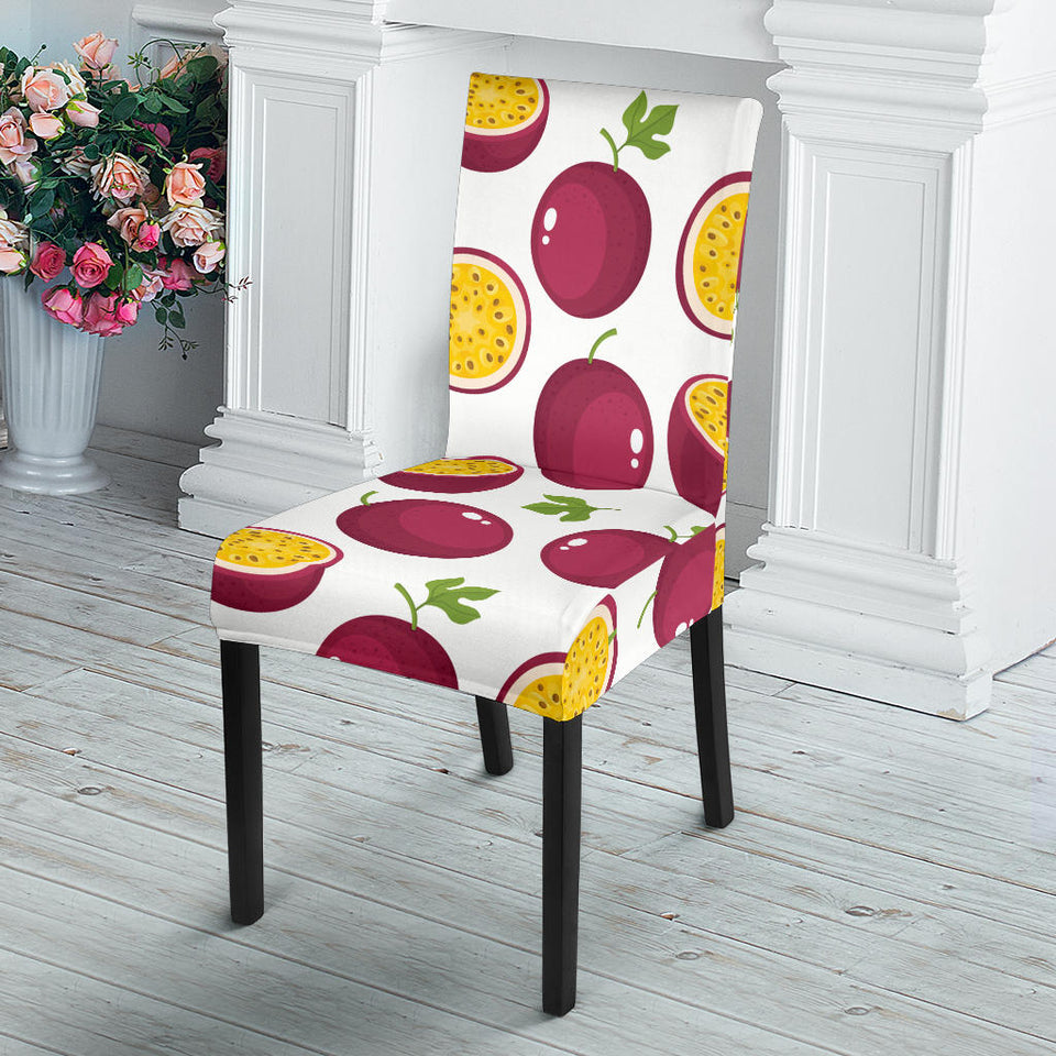 Passion Fruit Design Pattern Dining Chair Slipcover