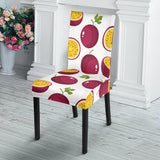 Passion Fruit Design Pattern Dining Chair Slipcover