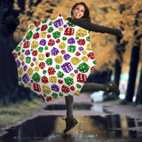Dice Pattern Print Design 03 Umbrella