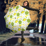 Durian Pattern Background Umbrella
