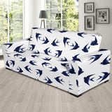 Swallow Pattern Print Design 03  Sofa Slipcover