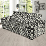 Coffee Bean Abstract Modern Pattern Sofa Slipcover