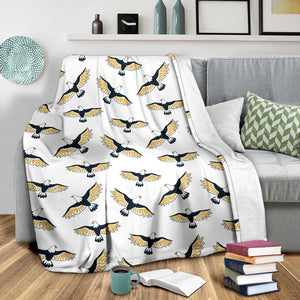 Eagle Pattern Print Design 03 Premium Blanket