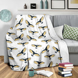Eagle Pattern Print Design 03 Premium Blanket