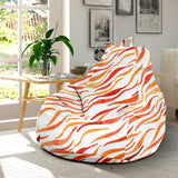Fire Flame Watercolor Pattern Bean Bag Cover