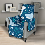 Cute shark pattern Chair Cover Protector