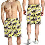 Ostrich Pattern Print Design 04 Men Shorts