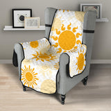 Sun design pattern Chair Cover Protector