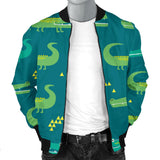 Crocodile Pattern Men'S Bomber Jacket