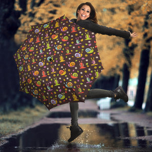Snail Pattern Print Design 02 Umbrella