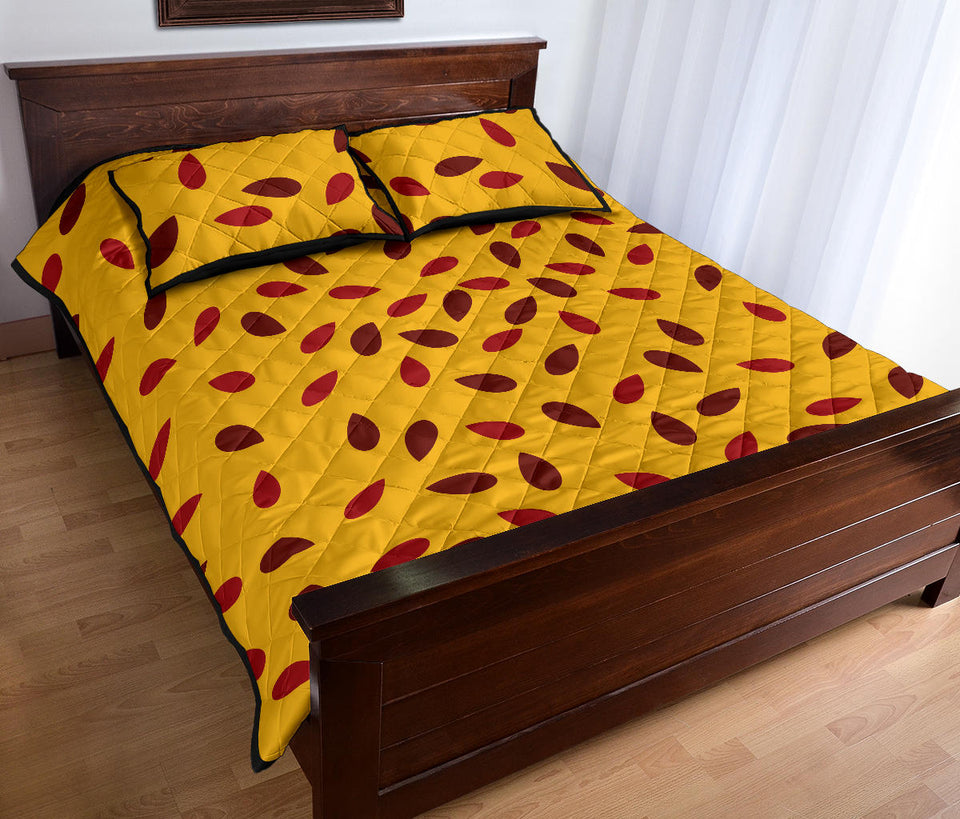 Passion fruit texture Quilt Bed Set