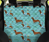 Dachshund Decorative Background Dog Car Seat Covers