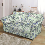 Hand Drawn Blueberry Pattern Loveseat Couch Slipcover