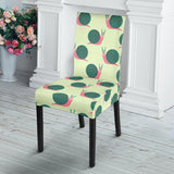 Snail Pattern Print Design 04 Dining Chair Slipcover