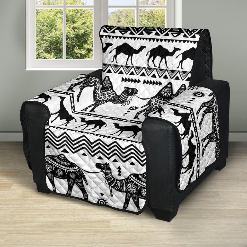 Camel polynesian tribal pattern Recliner Cover Protector
