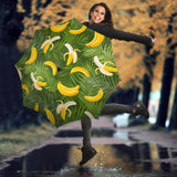 Banana Palm Leaves Pattern Umbrella