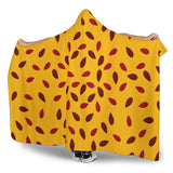 Passion Fruit Texture Hooded Blanket