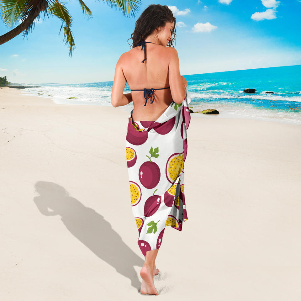 Passion Fruit Design Pattern Sarong