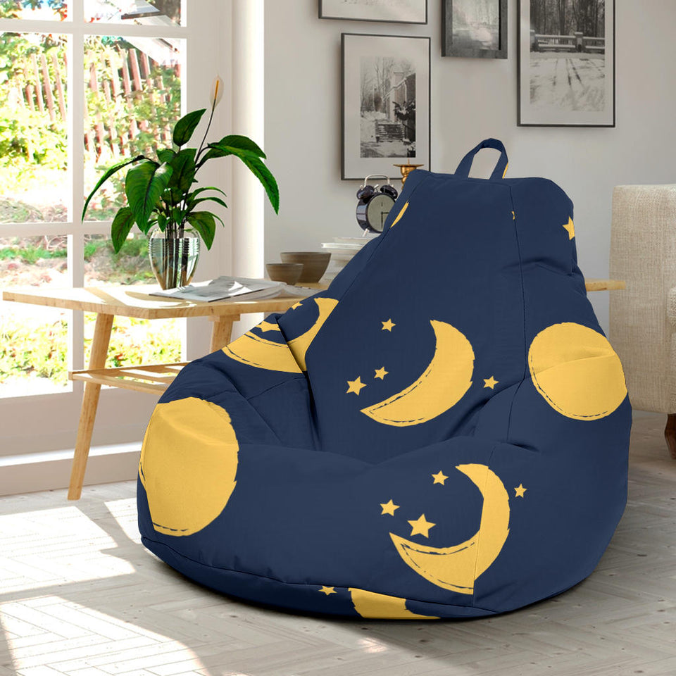 Moon Star Pattern Bean Bag Cover