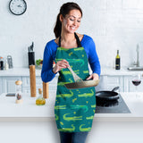 Crocodile Pattern Adjustable Apron