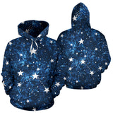 Night Sky Star Pattern Men Women Pullover Hoodie