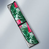 Watermelons Tropical Palm Leaves Pattern Car Sun Shade