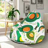Avocado Design Pattern Bean Bag Cover