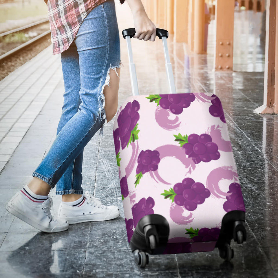 Cute Grape Pattern Luggage Covers