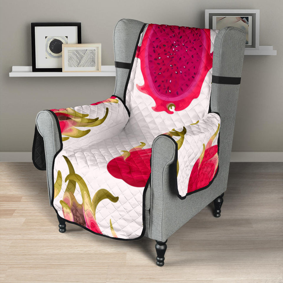 dragon fruits design pattern Chair Cover Protector