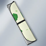 Broccoli Pattern Car Sun Shade