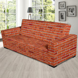 Brick Printed Pattern Print Design 03 Sofa Slipcover