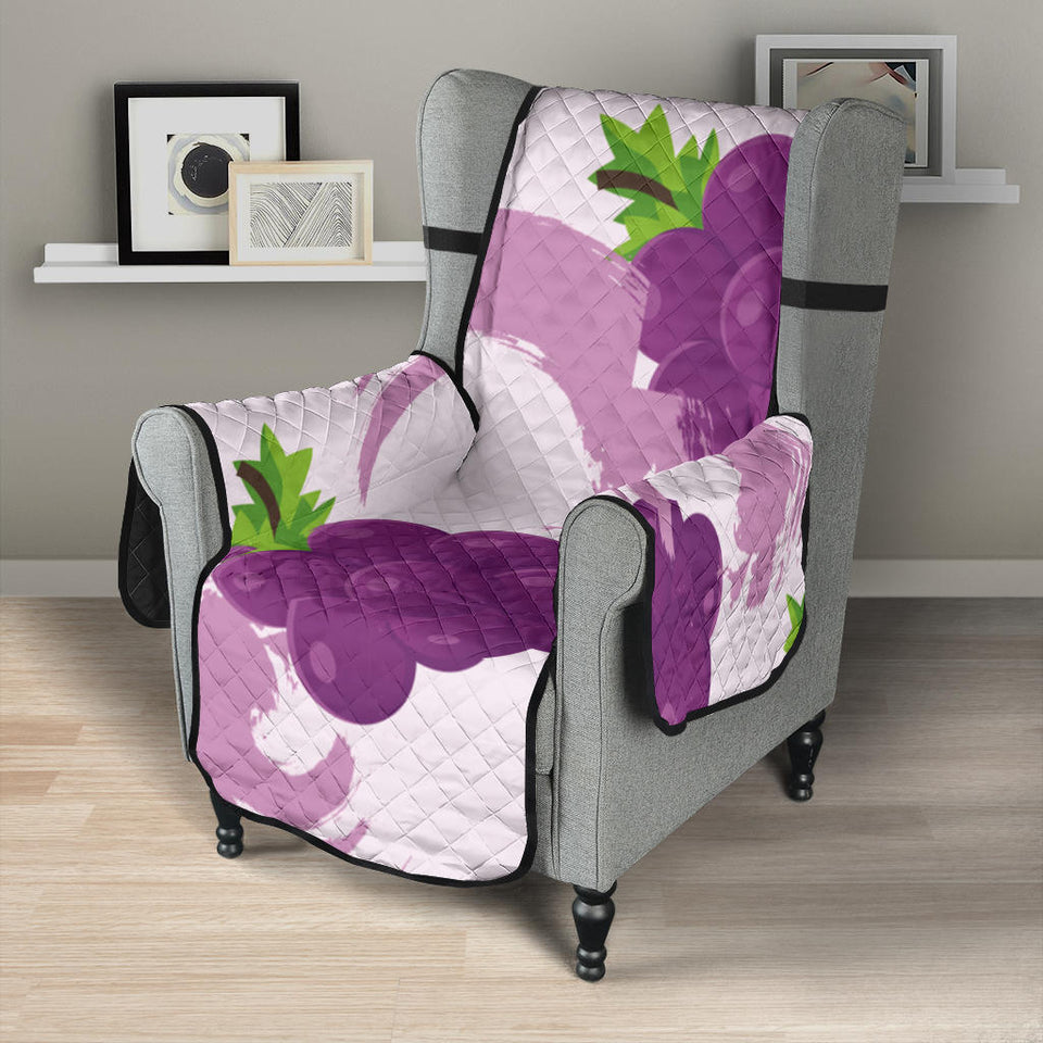 Cute Grape pattern Chair Cover Protector