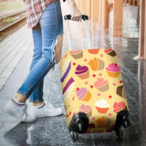 Cake Cupcake Heart Cherry Pattern Luggage Covers