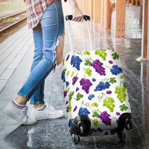 Grape Pattern Luggage Covers